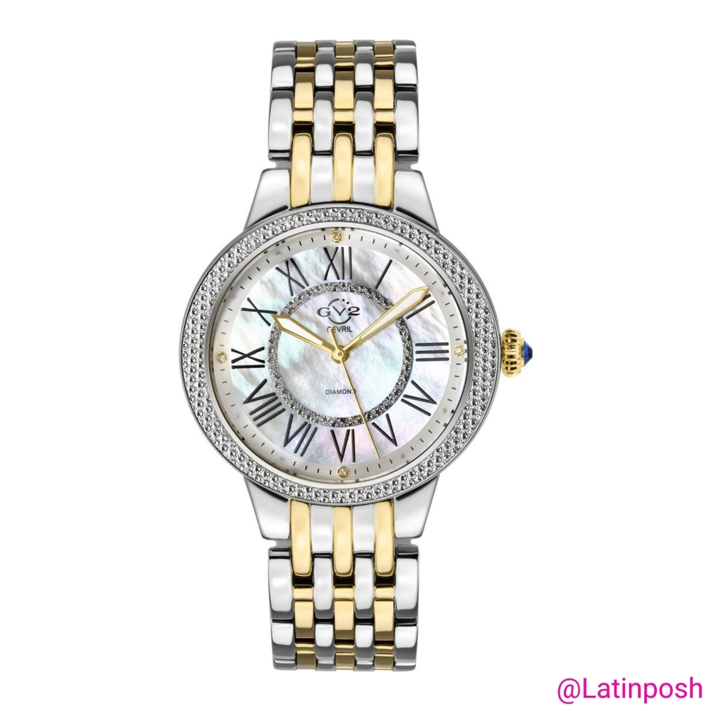 Women's GV2 Astor II Diamond MOP Dial Bracelet Watch, 38mm - 0.24 ctw